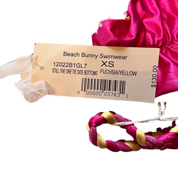 Beach Bunny‎ Still The One Tie Side Bikini Bottom nwt - Picture 6 of 8